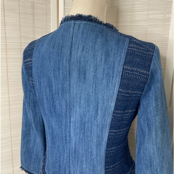 Kobi Halperin Denim Blazer Jacket Blue Size XS - Picture 5 of 7